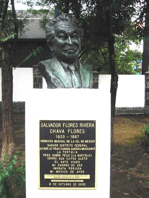 Busto Escultórico de Chava Flores