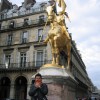 Jeanne d' Arc Escultura de Fremiet Paris Francia