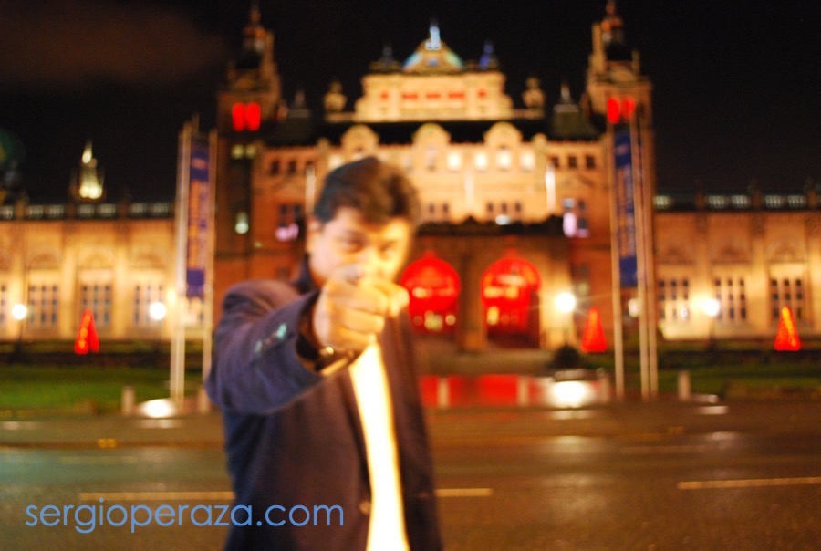 Sergio Peraza at Kelvingrove Art Gallery and Museum in Glasgow Scotland