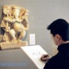 Dibujando a Ganesha en el Philadelphia Museum Of Art 1997