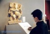 El escultor dibujando en museos, práctica del artista en sus viajes. Dibujando a Ganesha en el Philadelphia Museum Of Art 1997