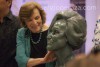 Develación de Busto de Sylvia Earle. Centro de Convenciones de la isla de Cozumel 11/dic/2015 Silvia-Earle-Sergio-Peraza-5-Sergio-Peraza-Artista-Escultor-Sergio-Peraza-Artista-Escultor
