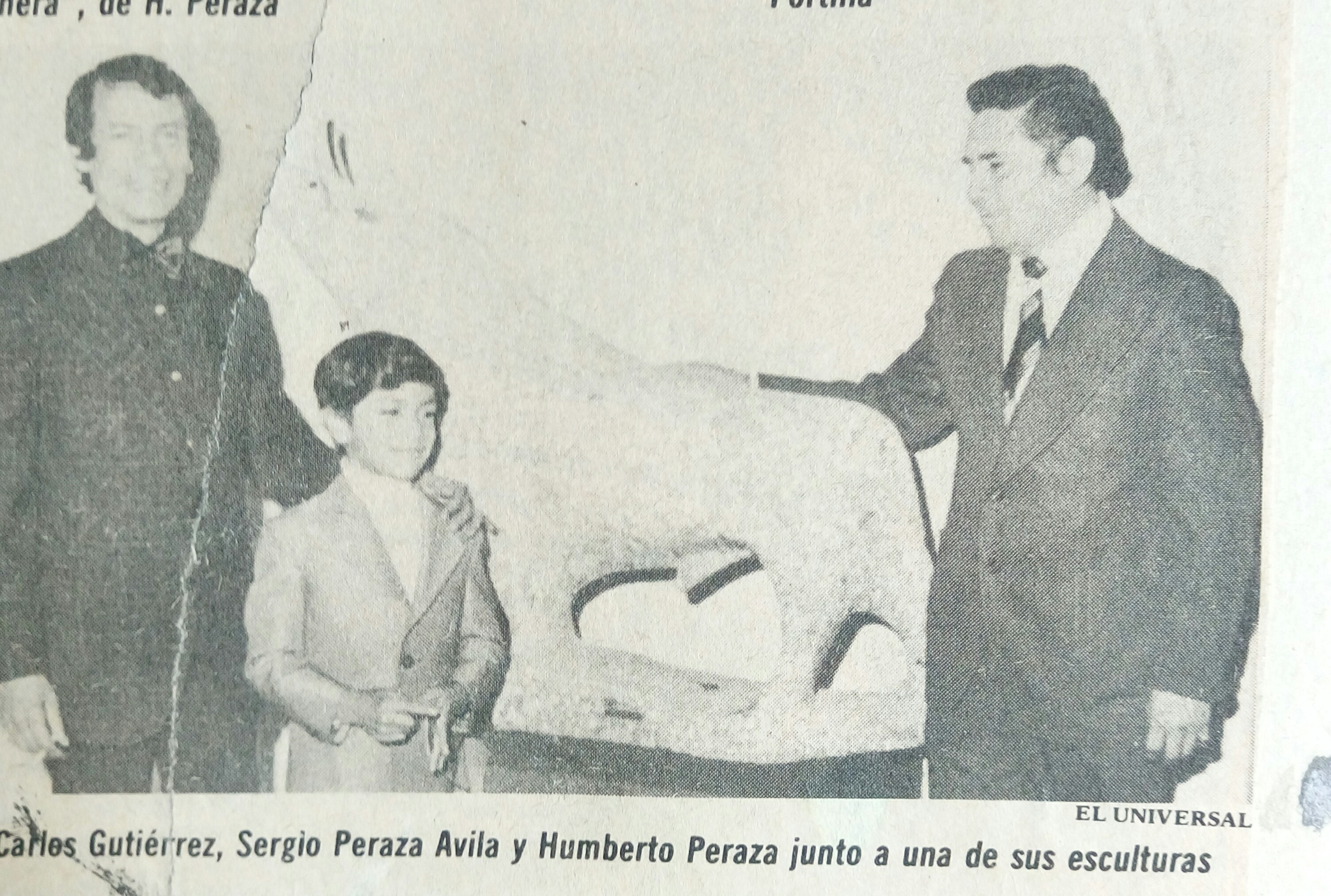 Humberto y Sergio Peraza 1976
