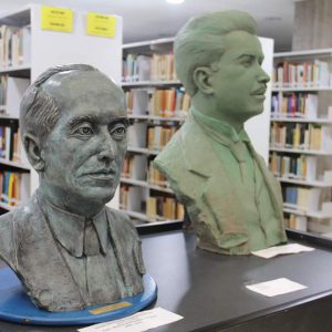 Nota de prensa sobre la inauguración de la exposición “Los Rostros de las Letras” En las instalaciones de El Colegio de Michoacán A.C Los Rostros de las letras